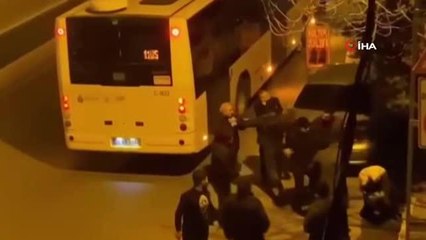 Sultanbeyli'de İETT otobüsü şoförünü darp eden şahıslar yakalandı