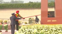 Amar Jawan Jyoti merged with National War Memorial flame