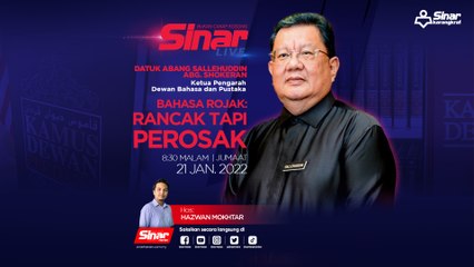 [LIVE] Bahasa rojak: Rancak tapi perosak