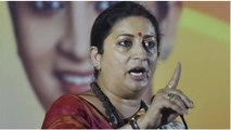 'Congress demanded proof of surgical strike': Smriti Irani on Amar Jawan Jyoti row