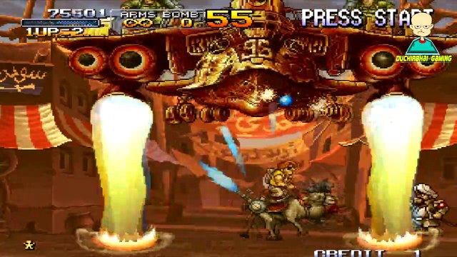 METAL SLUG 2 Funny Gaming -2 Boss Killed ALL SECRETS Speed RuN | Gaming with Duchirbhai-Gaming | Gaming