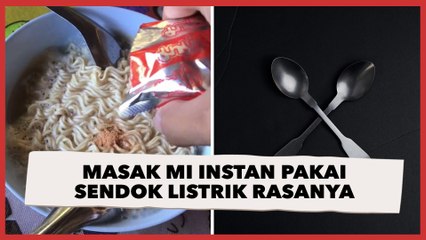 Masak Mi Instan Pakai Sendok Listrik Rasanya Malah Berujung Tak Layak Makan, Warganet Beberkan Penyebabnya