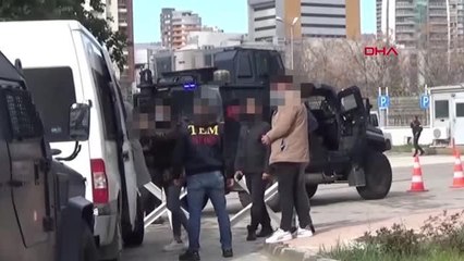 MERSİN'DE TERÖR OPERASYONU: 4 GÖZALTI