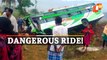 Many Injured As Passenger Bus Skids Off Road In Odisha’s Gajapati