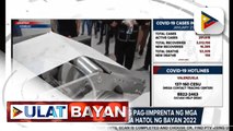 COMELEC, sinimulan na ang pag-imprenta ng mga gagamiting balota para sa Hatol ng Bayan 2022