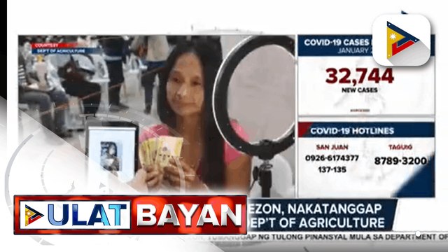 Government at Work: 726 magsasaka sa Quezon, nakatanggap ng cash aid mula sa Dep’t of Agriculture DOLE, nagsagawa ng TUPAD payout para sa higit 100 solo parents sa Bataan Eastern Police District, binuksan ang temporary COVID-19 quarantine facility sa