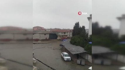 İstanbul'da beklenen kar yağışı başladı