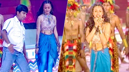 Namrata Shirodkar Shooting For Song 'Tun Tunak Tun' From Hera Pheri | Flashback Video