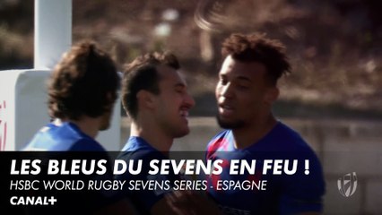 Les Bleus du 7 supersoniques face au Pays de Galles - World Rugby Sevens