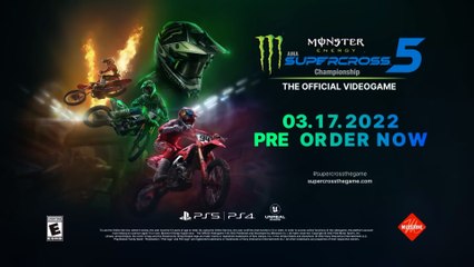 Monster Energy Supercross - The Official Videogame 5 - Rider Shape System PS