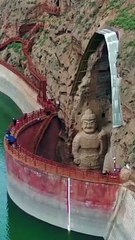 Sculpture view in china| pemandangan patung besar di china