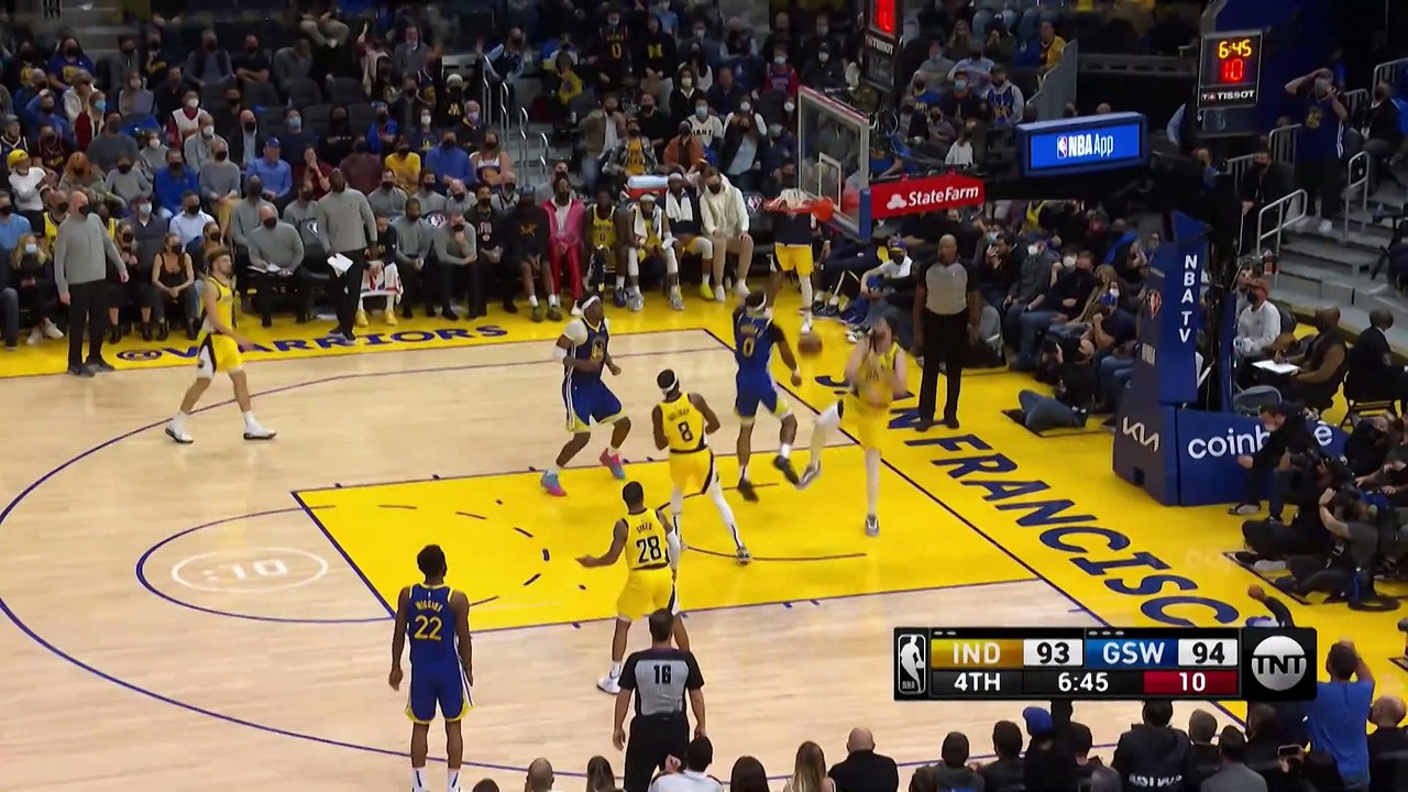 Highlights: Pacers besiegen Warriors in Overtime