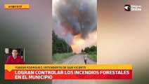 Logran controlar los incendios forestales en el municipio