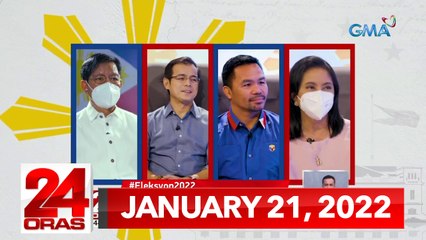 24 Oras Express: January 21, 2022 [HD]