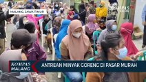 Pasar Murah Minyak Goreng di Malang Diserbu Warga