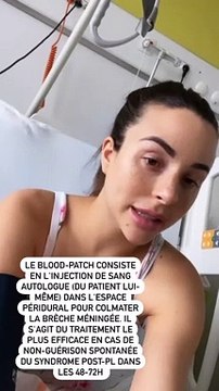 Rym Renom, maman pour la deuxième fois, donne de ses nouvelles depuis l'hôpital.