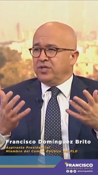 Francisco Dominguez Brito habla sobre el modelo de Fideicomiso que no favorece a Punta Catalina