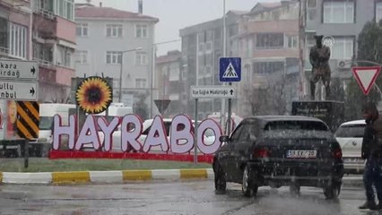 Kar etkili olmaya başladı (3)