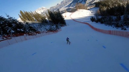 Marcel Hirscher auf der Streif