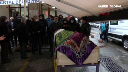 Kartal'da öldürülen hemşire Ömür Erez'e 10 yaşındaki kızından hüzünlü veda