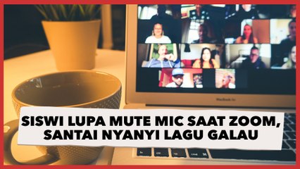 Viral Siswi Lupa Mute Mic Saat Zoom, Santai Nyanyi Lagu Galau Malah Dipuji Guru