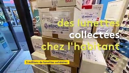 Dans le Limousin, un réseau d'opticiens collecte des lunettes pour les recycler à l'étranger