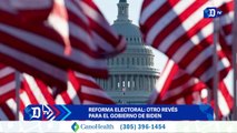Reforma electoral: otro revés para el gobierno de Biden | El Diario en 90 segundos