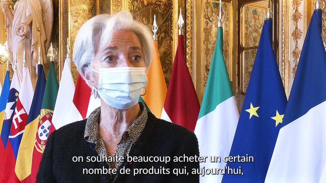 L'avenir de l'euro, avec Christine Lagarde