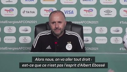 La colère de Belmadi après une question d'un journaliste camerounais