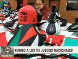 Gobierno de Trujillo entrega indumentaria a los atletas que participarán en los XX Juegos Nacionales