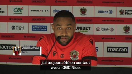 Nice - Amavi : "C'était le bon moment pour rentrer à la maison"