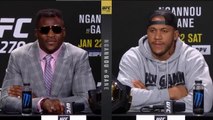 UFC - Ngannou et Gane face aux médias