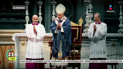 Papa Benedicto XVI es acusado de encubrir casos de pedofilia en Alemania