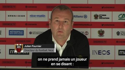 Nice - Fournier : "Steve Mandanda, ce n'est pas bonne idée."