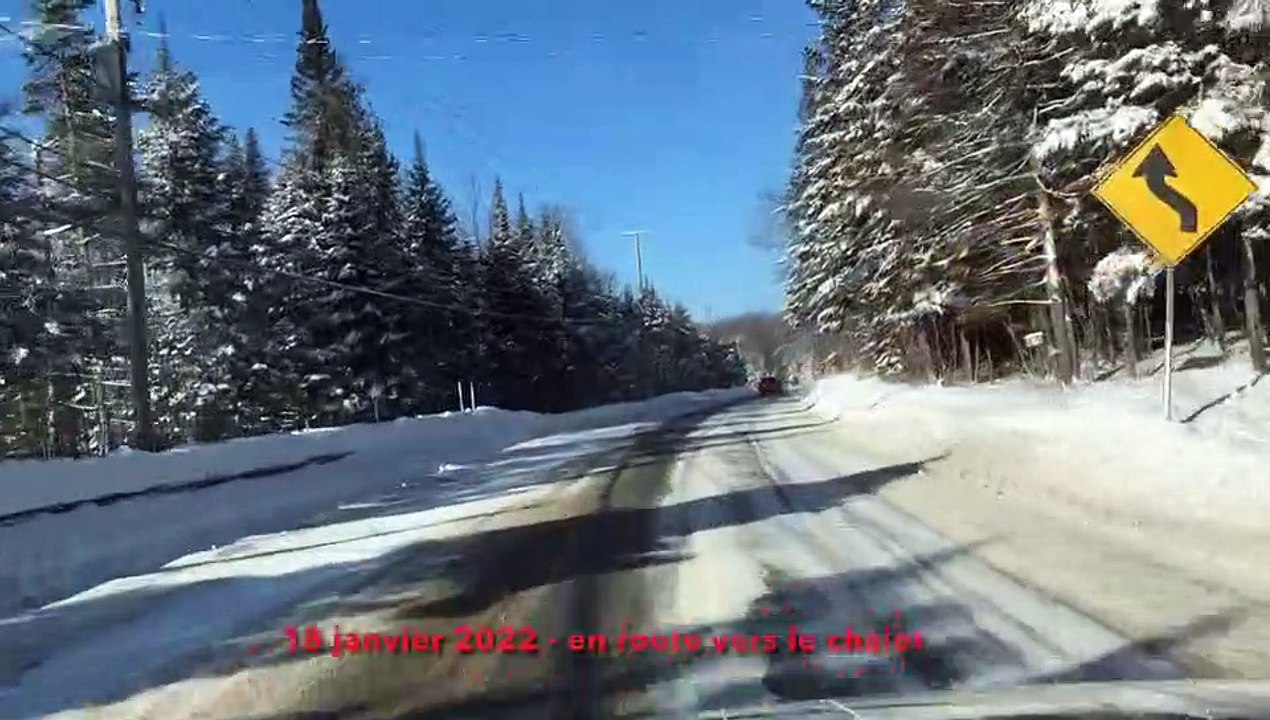 Sur le chemin du chalet