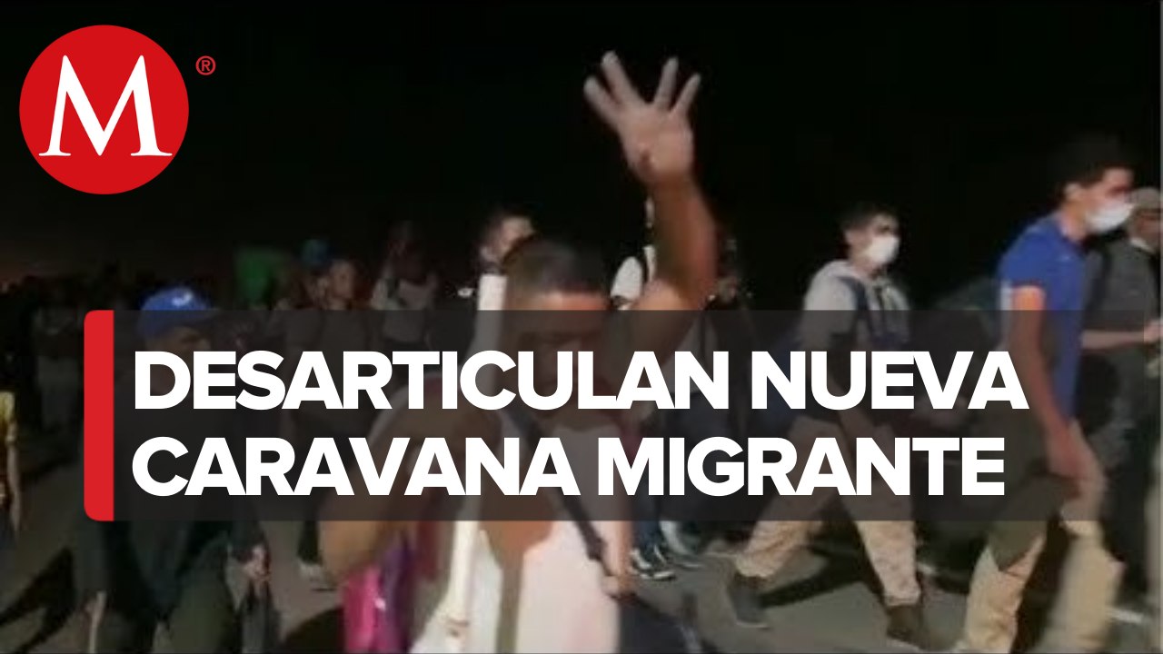 Primera caravana migrante del año sale de Tapachula, Chiapas; se dirige a EU