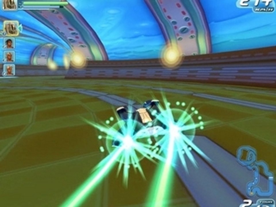 Exalight - une course entière du jeu