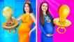 RICH PREGNANT VS BROKE PREGNANT Funny Pregnancy Situations by 123 GO! GENIUS
