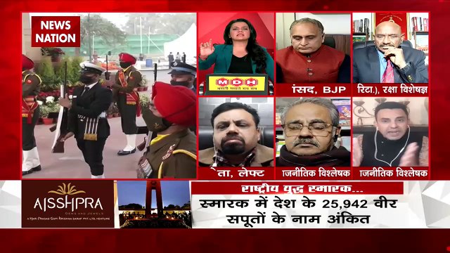 Desh Ki Bahas : शहीदों के लिए वॉर मेमोरियल बनाया गया : प्रो. राकेश सिन्हा