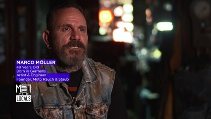 Easy rider: "It's satisfaction...you fix it and give it a life again.”