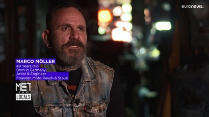 La intensa vida de Marco Möller, el motero fundador de un local único en Dubái