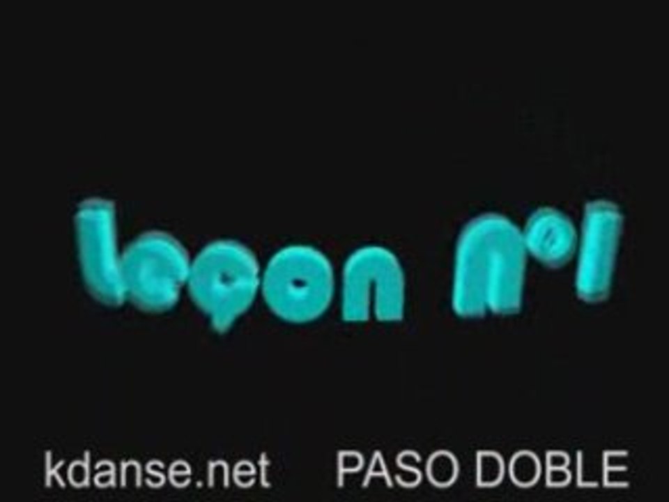 Apprendre le Paso (niveau débutant) : leçon 1