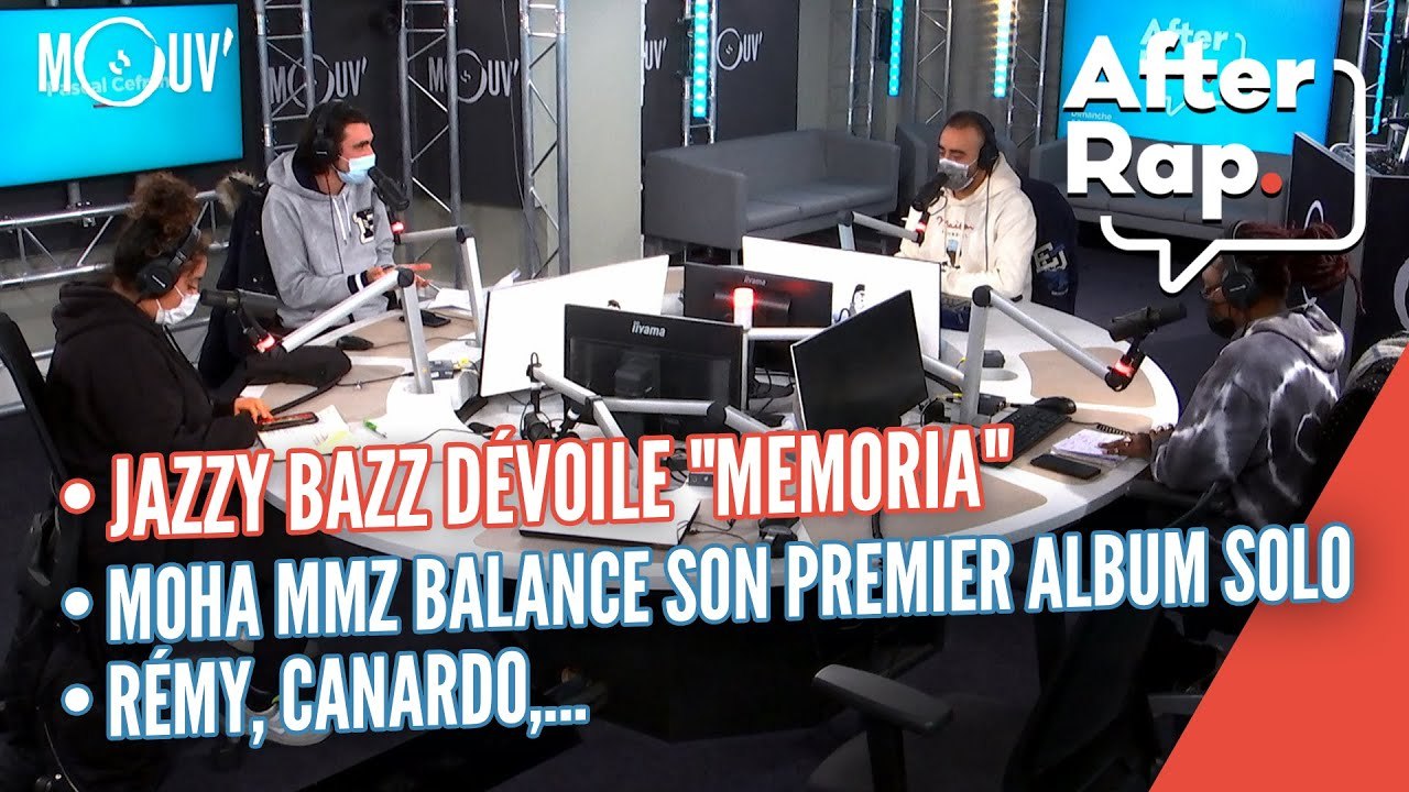 Jazzy Bazz dévoile "Mémoria", Moha MMZ balance son premier album, Rémy, Canardo...