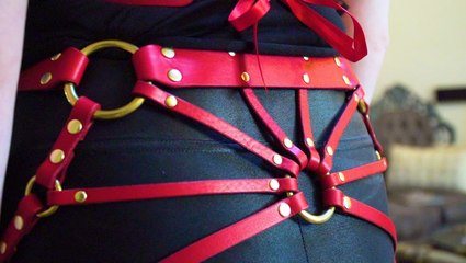 Meet the artist making leather harnesses for all bodies