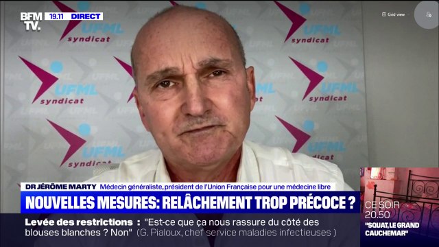 On a l'impression que le gouvernement joue à l'EuroCovidMillion : Jérôme Marty réagit à l'allègement des restrictions sanitaires