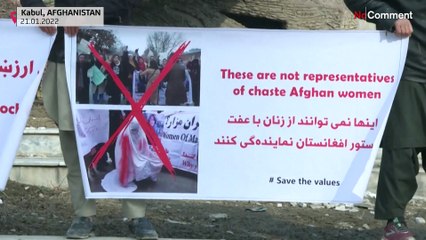 "Настоящая афганская женщина — только в хиджабе!"