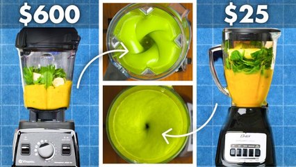 Design Engineer Tests $600 & $25 Blenders