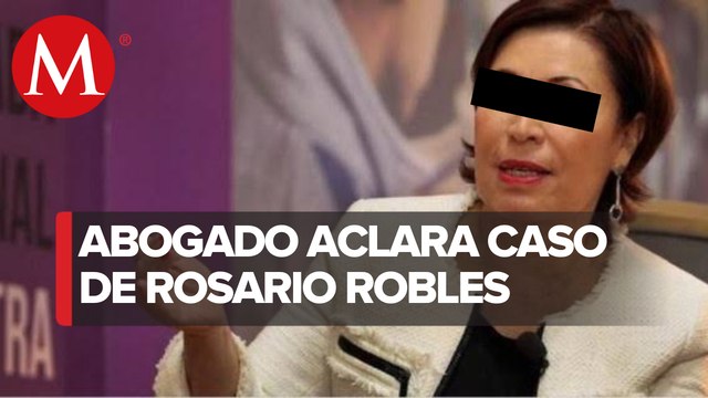 Magistrados nos están dando la razón abogado de Rosario Robles