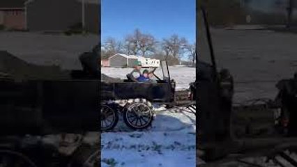 Model T Outfitted with Treads