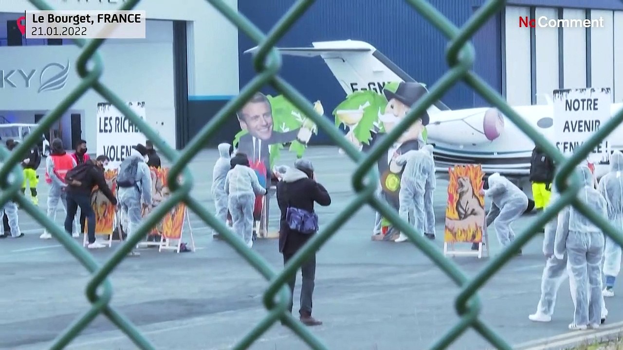 'Klima-Verbrechen' - Ekliger Protest gegen Pariser Privat-Flieger
